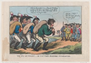 1808 年 8 月 27 日、1808 年 8 月 27 日。 作： Thomas Rowlandson
