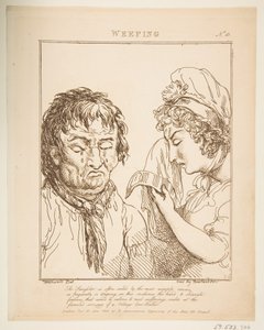 1800年1月21日、ルブラントラヴェストの泣き声、または情熱の似顔絵。