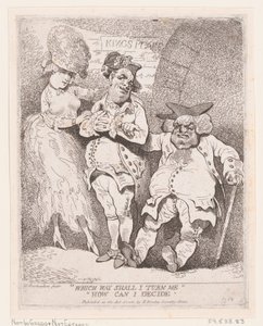 どのように私はどのように決定することができますか？ 1780年頃。 1780年。 作： Thomas Rowlandson