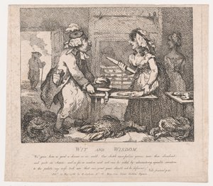 ウィットとウィズダム ボズウェルの絵のような美しさ、パート 1、1786 年 5 月 15 日、1786 年 5 月 15 日。 作： Thomas Rowlandson