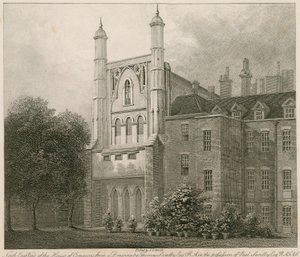 トーマスサンドビーRAのドローイングから下院の北東ビュー 作： Thomas Sandby