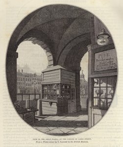 ジェームズストリートの角にある素晴らしい広場の眺め 作： Thomas Sandby