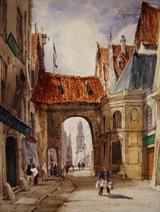 アントワープ（水彩・ボディカラー・紙） 作： Thomas Shotter Boys