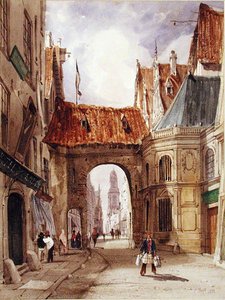 アントワープの聖チャールズ・ボローメオ教会 作： Thomas Shotter Boys