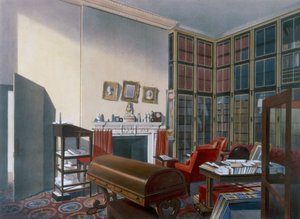 デューク自身の部屋、アプスリー ハウス、ウェストミンスター、ロンドン、19 世紀 作： Thomas Shotter Boys