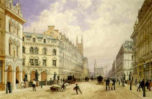 ホルボーン・バイアダクトから東を望む（シティ・オブ・ロンドン 作： Thomas Shotter Boys