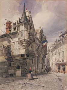 ホテル・ド・サンス、フィギエ通り 作： Thomas Shotter Boys