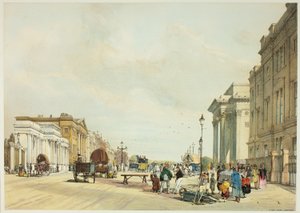 ハイド・パーク・コーナー、「ロンドンの原風景」のプレート 15 作： Thomas Shotter Boys