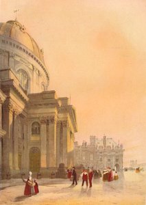 La Chapelle de lInstitut、パリ、1839 作： Thomas Shotter Boys