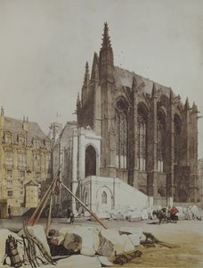 ラサントシャペル、パリの絵のような建築から1839年公開 作： Thomas Shotter Boys