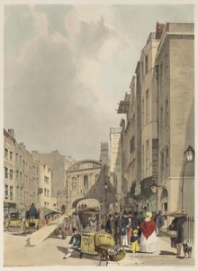あるがままのロンドン: ストランドのテンプル バー 作： Thomas Shotter Boys