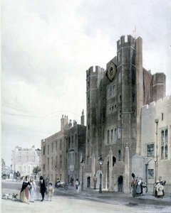クリーブランド ロウから見たセント ジェームズ宮殿の北正面 作： Thomas Shotter Boys
