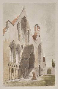 パリ、ゲント、アントワープ、ルーアンの絵のように美しい建築物: Hospice des Vieillards、ゲント、ベルギー 作： Thomas Shotter Boys