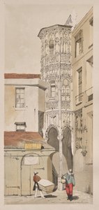 パリ、ゲント、アントワープ、ルーアンの絵のように美しい建築物: Hotel de la Tremouille, Rue des Bourbonnois, Paris