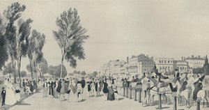 ハイドパークの社会、1842年、1920年 作： Thomas Shotter Boys