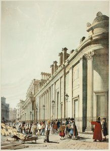 ロンドンの原風景より、邸宅を望む銀行 作： Thomas Shotter Boys