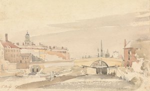 キャッスル ミルズ ブリッジ、ヨーク 作： Thomas Shotter Boys