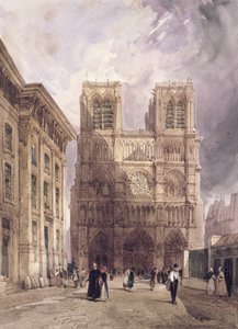 パリのノートルダム大聖堂 作： Thomas Shotter Boys