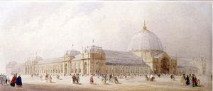 サウスケンジントンの国際展示場（The International Exhibition Buildings 作： Thomas Shotter Boys