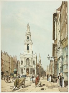 ザ・ストランド、プレート 21 「ロンドンの原風景」より 作： Thomas Shotter Boys