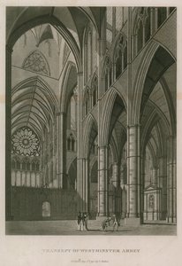 ウェストミンスター寺院のトランセプト、ロンドン