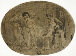 ダイアナと侍女たち 作： Thomas Stothard