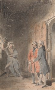 高潔な孤児への例え 作： Thomas Stothard