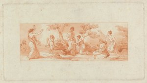 [1 枚] 2 枚のアルバム、合計 213 枚の Stothard によるブック イラスト用の描画を含む 作： Thomas Stothard