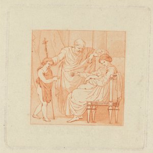 [Um de] Two Albums, contendo um total de 213 desenhos de Stothard para ilustrações de livros 作： Thomas Stothard