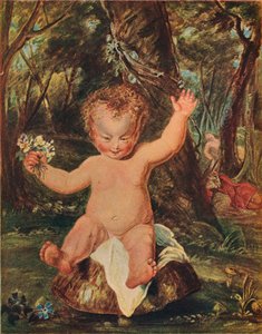 パック、レイノルズ後のストッダートの水彩画から、1789年、1903年 作： Thomas Stothard