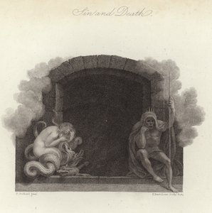罪と死 作： Thomas Stothard