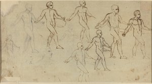 種まきの研究 (トムソンの四季の挿絵) 作： Thomas Stothard