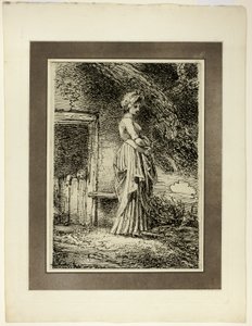The Lost Apple、『Specimens of Polyautography』創刊号より 作： Thomas Stothard