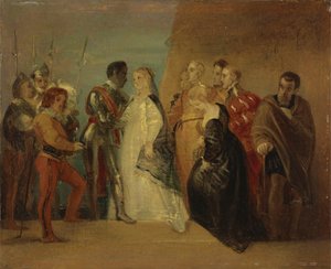 オセロの帰還、「オセロ」、第 2 幕、第 2 場 作： Thomas Stothard
