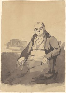 本を持っている男 [直訳] 作： Thomas Sully