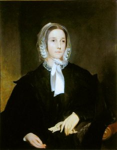 ジョセフ・ジャニー夫人の肖像 作： Thomas Sully