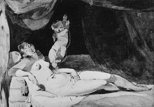 眠れるヴィーナス。 作： Thomas Sully