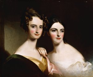 Mc Ilvaine Sisters、1834 作： Thomas Sully