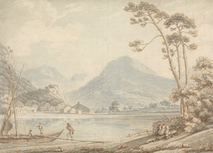 アンブルサイドの風景 作： Thomas Sunderland