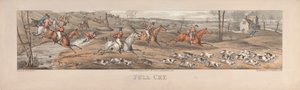 4個セット：フルクライ。 ロンドン、パブ。 トスによる。 マクリーン、1824 作： Thomas Sutherland