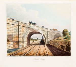 レインヒル ブリッジ、チャット モス、リバプール近郊、1831 年 作： Thomas Talbot Bury