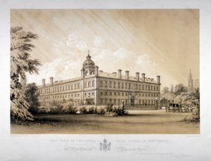 ニュー クロス、ルイシャム、ロンドン、c1870 の王立海軍学校。