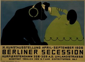 ベルリン分離派1906 - T.ハイネ-ポスター、1906