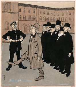 科学の自由; シンプリシムス V/5 作： Thomas Theodor Heine