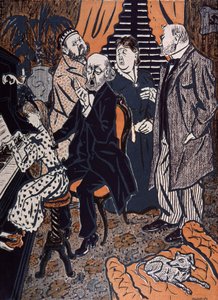 ピアノでの家族コンサート: ドイツ、シンプリシシムス 作： Thomas Theodor Heine
