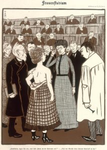 女性の研究 作： Thomas Theodor Heine