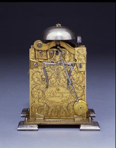 ミニチュア印象的なブラケット時計、no.222、c.1695