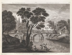 Projeto de uma ponte em ruínas para o jardim de Sion 作： Thomas Vivares