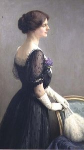 アーティストの妻 作： Thomas W. Holgate