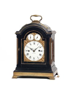 ジョージ3世の印象的な置時計、1770年頃（木、ガラス、金属）（491922も参照） 作： Thomas Wagstaff or Wagstaffe